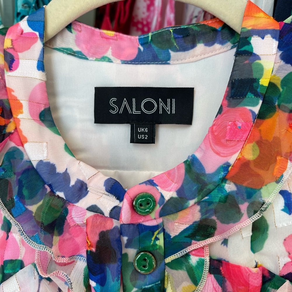 SALONI Tilly Ruffle Dress - Picture 4 of 8